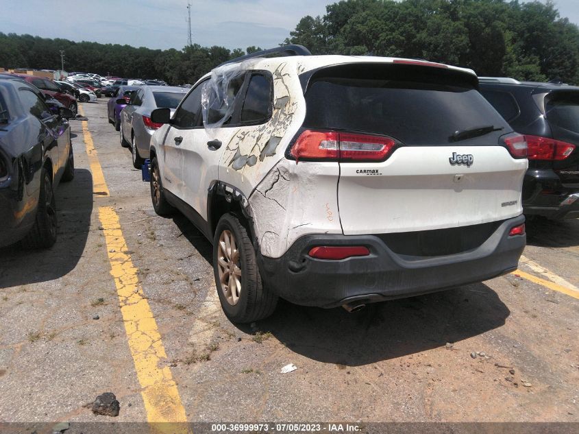 2016 JEEP CHEROKEE SPORT - 1C4PJLAB5GW347053