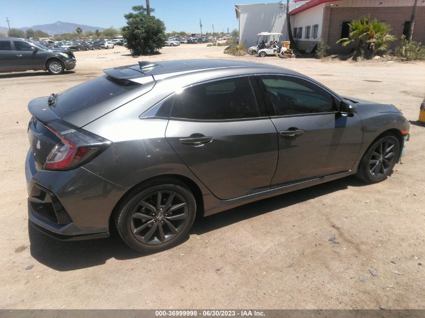 2021 HONDA CIVIC HATCHBACK EX - SHHFK7H65MU223016