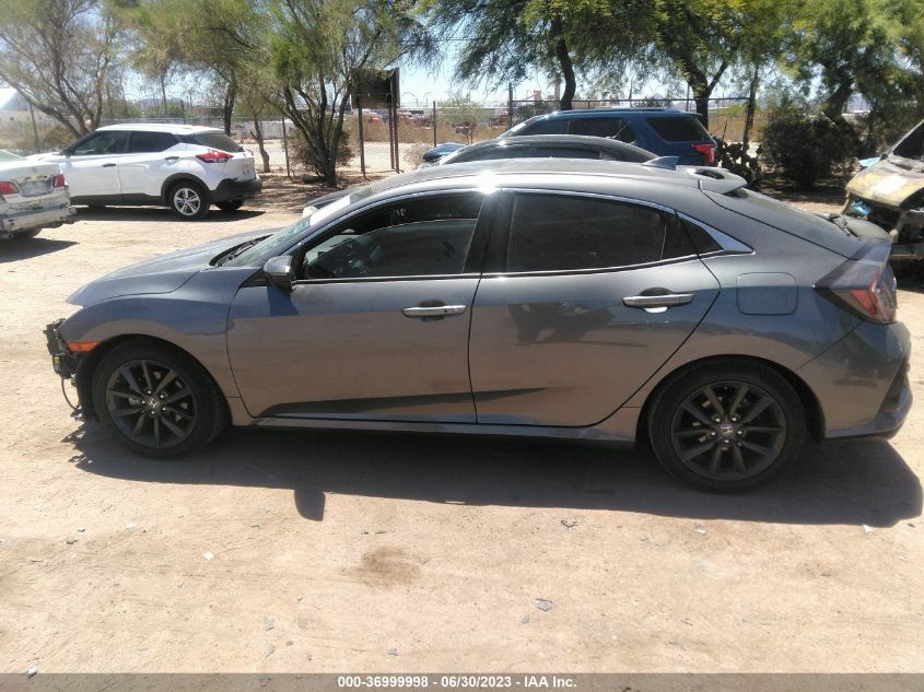 2021 HONDA CIVIC HATCHBACK EX - SHHFK7H65MU223016