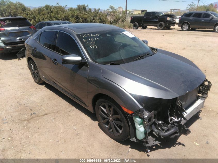 2021 HONDA CIVIC HATCHBACK EX - SHHFK7H65MU223016