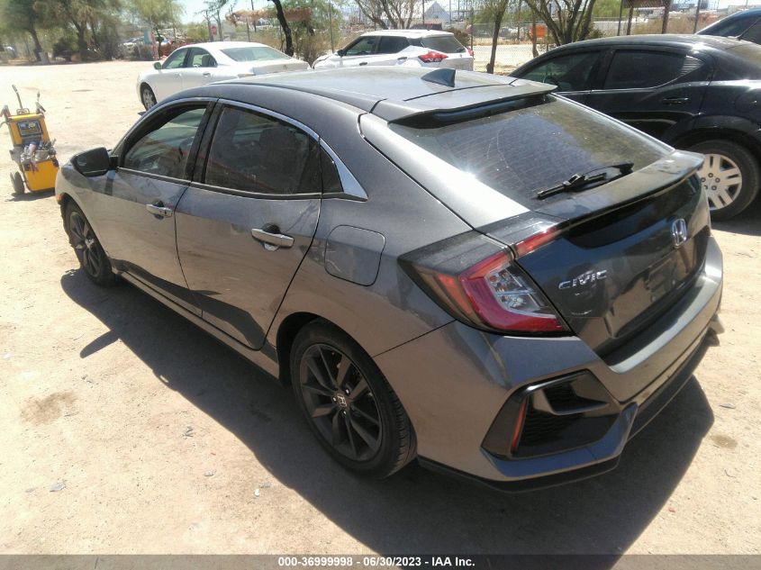 2021 HONDA CIVIC HATCHBACK EX - SHHFK7H65MU223016