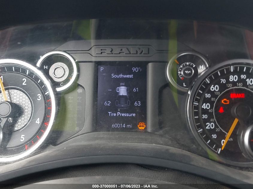 2021 RAM 2500 BIG HORN - 3C6UR5JL4MG674612