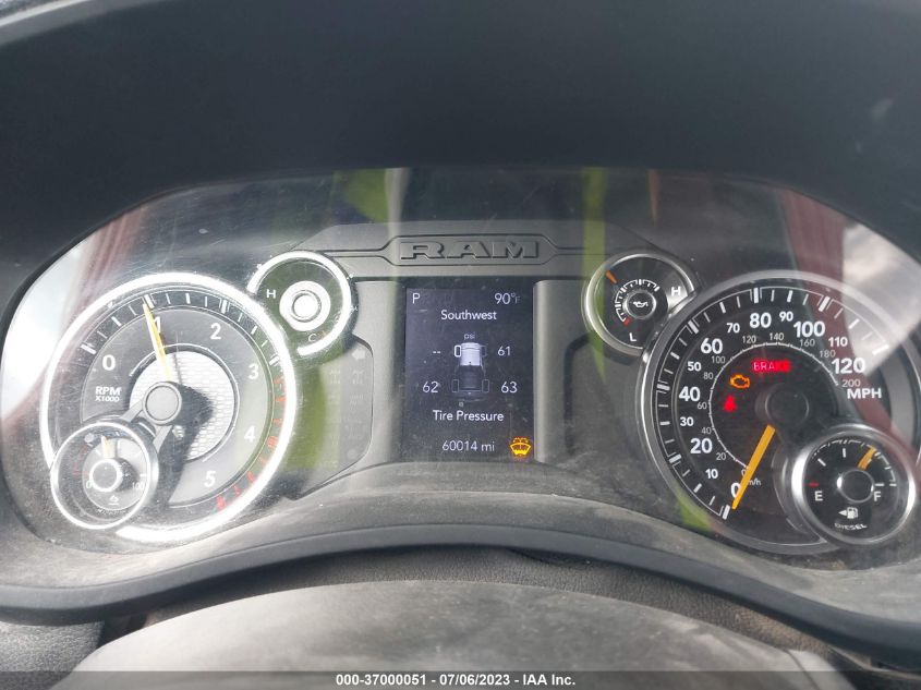 2021 RAM 2500 BIG HORN - 3C6UR5JL4MG674612