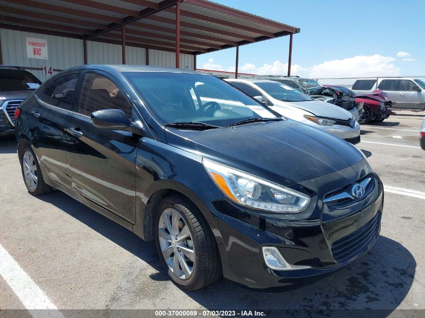 2014 HYUNDAI ACCENT GLS - KMHCU4AEXEU728570