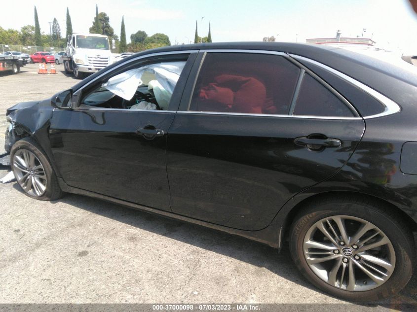 2016 TOYOTA CAMRY XLE/SE/LE/XSE - 4T1BF1FKXGU183265
