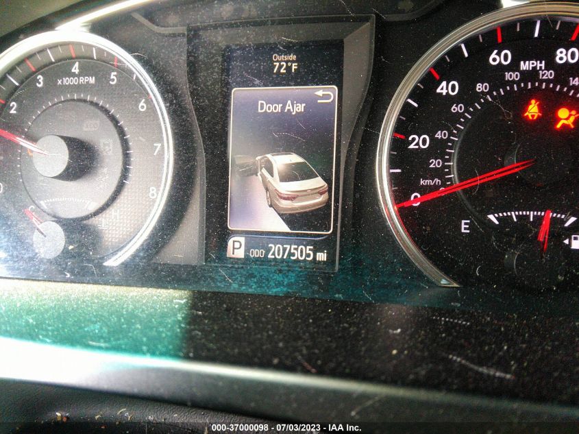 2016 TOYOTA CAMRY XLE/SE/LE/XSE - 4T1BF1FKXGU183265