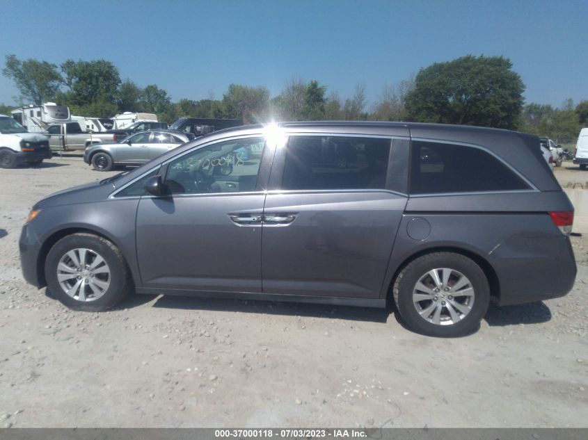 2016 HONDA ODYSSEY EX-L - 5FNRL5H69GB018691