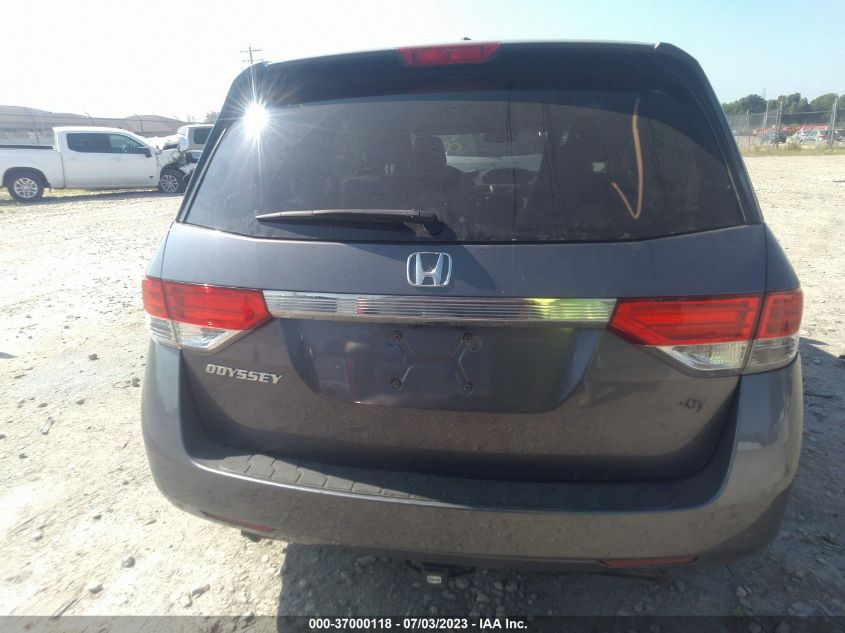 2016 HONDA ODYSSEY EX-L - 5FNRL5H69GB018691