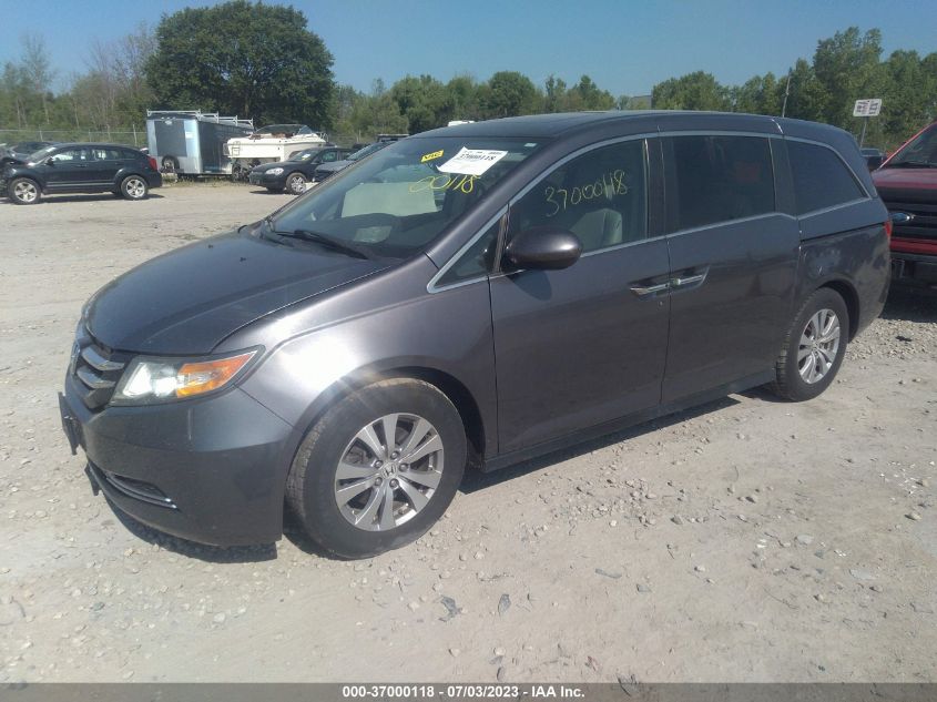 2016 HONDA ODYSSEY EX-L - 5FNRL5H69GB018691