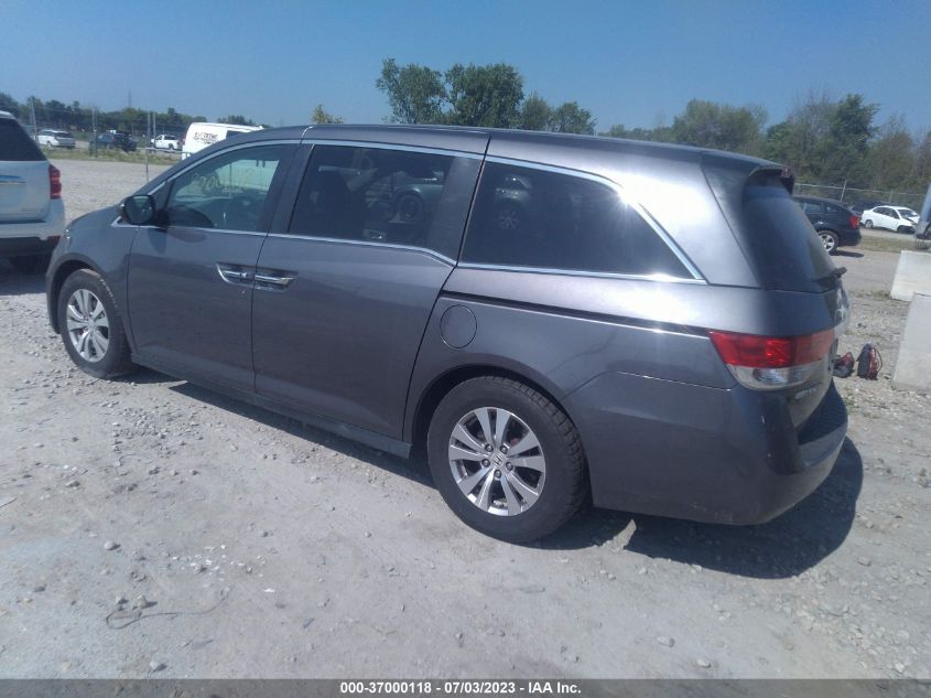 2016 HONDA ODYSSEY EX-L - 5FNRL5H69GB018691