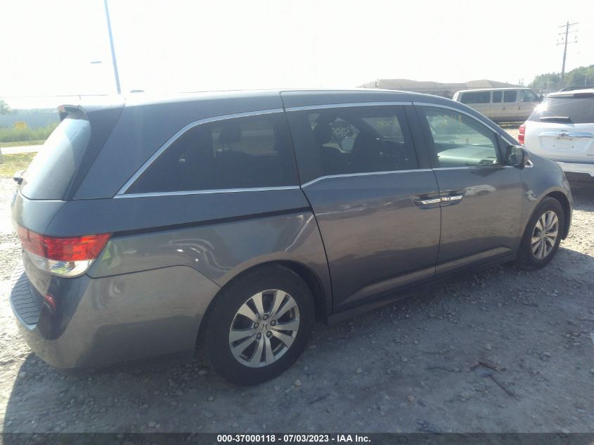2016 HONDA ODYSSEY EX-L - 5FNRL5H69GB018691