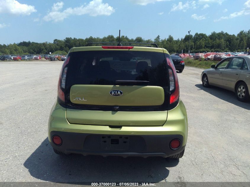 2018 KIA SOUL BASE - KNDJN2A22J7888809