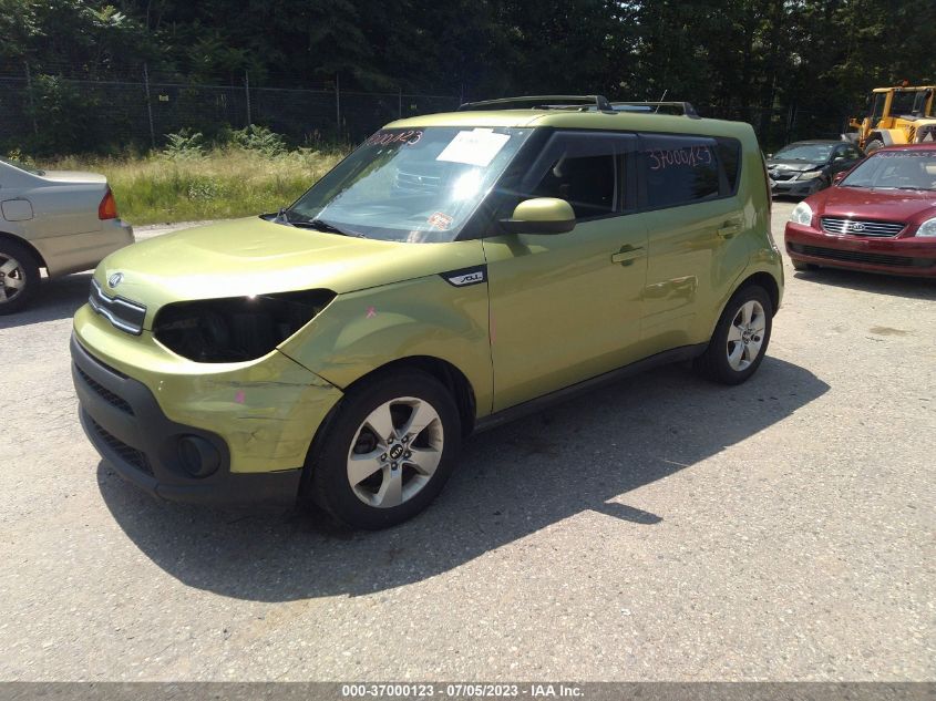 2018 KIA SOUL BASE - KNDJN2A22J7888809