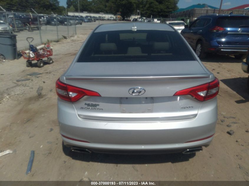 2015 HYUNDAI SONATA 2.4L SPORT - 5NPE34AF3FH042598
