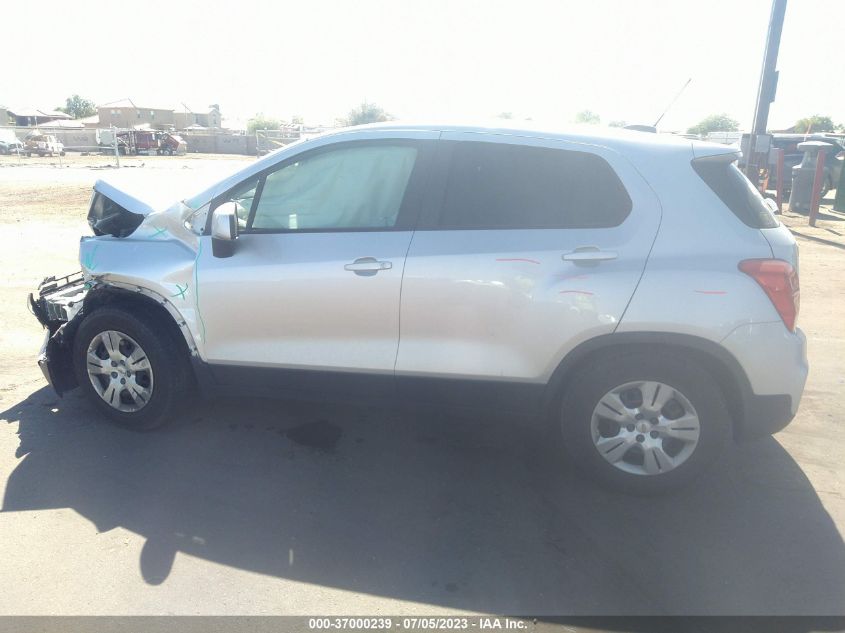 2019 CHEVROLET TRAX LS - 3GNCJKSB0KL185491