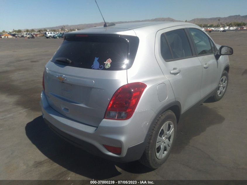 2019 CHEVROLET TRAX LS - 3GNCJKSB0KL185491