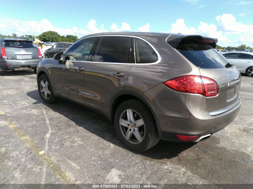 2013 PORSCHE CAYENNE WP1AA2A21DLA02422