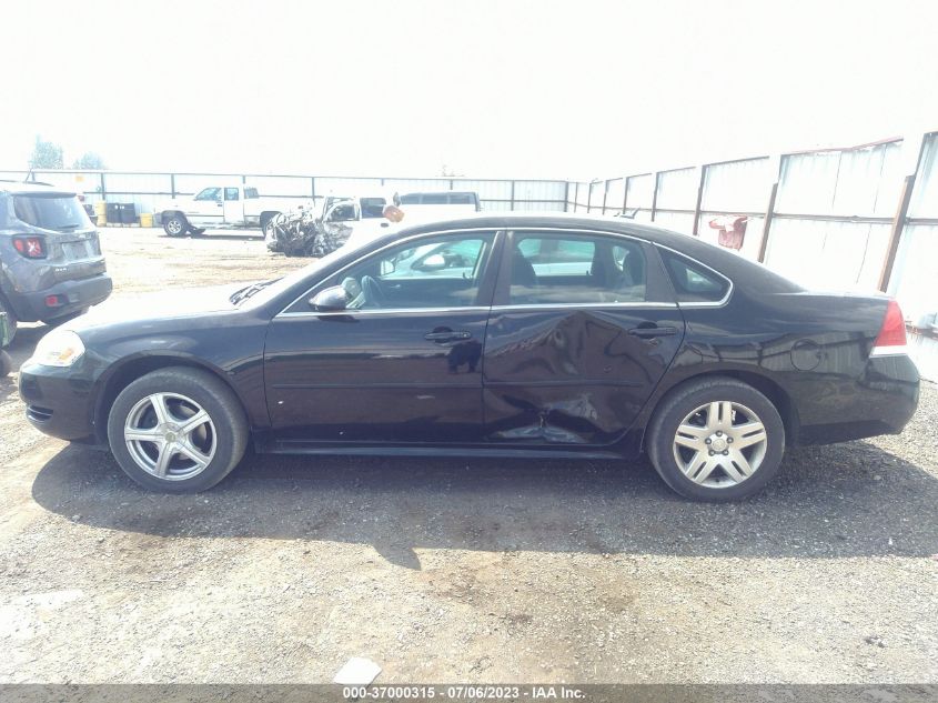 2013 CHEVROLET IMPALA LT - 2G1WG5E37D1251011