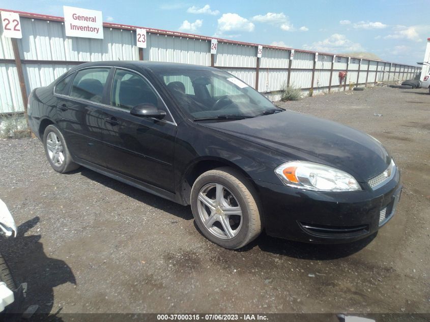 2013 CHEVROLET IMPALA LT - 2G1WG5E37D1251011