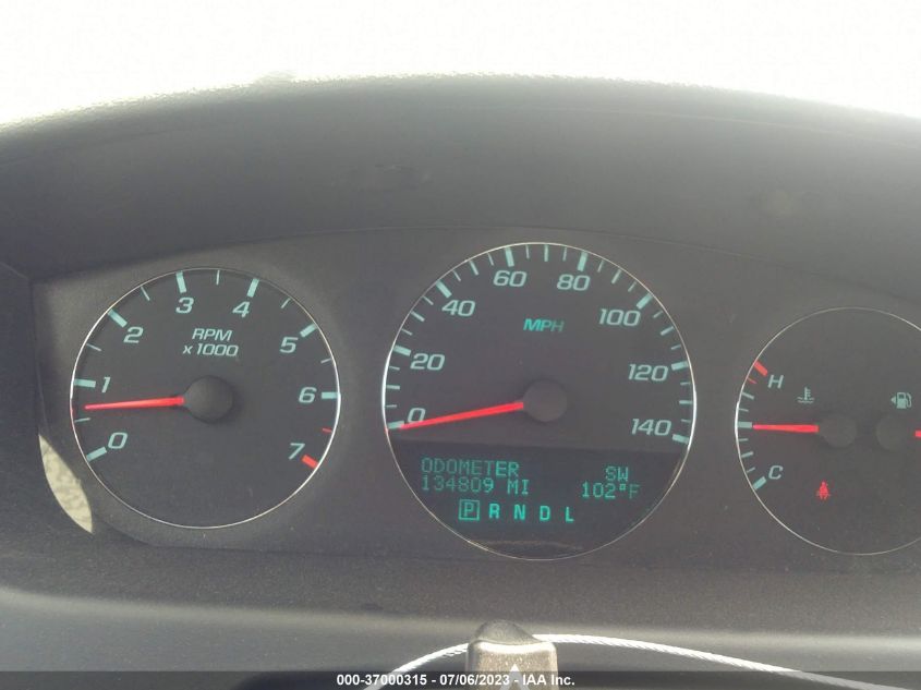 2013 CHEVROLET IMPALA LT - 2G1WG5E37D1251011