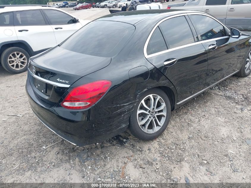 2018 MERCEDES-BENZ C-CLASS C 300 - WDDWF4KB4JR346599