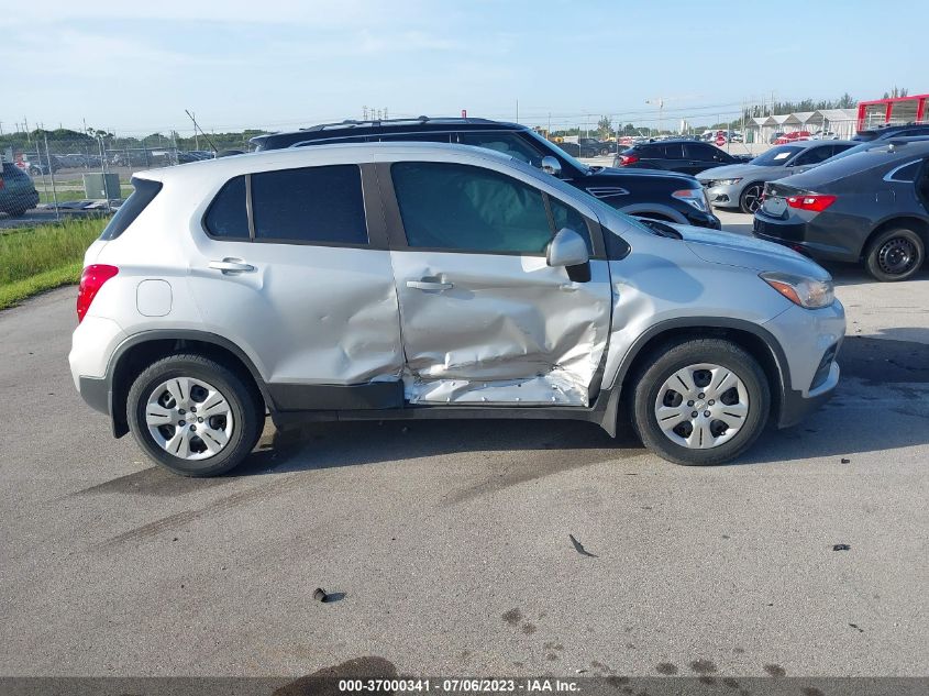 2017 CHEVROLET TRAX LS - 3GNCJKSBXHL287602