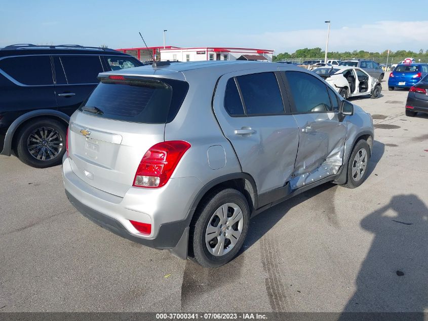 2017 CHEVROLET TRAX LS - 3GNCJKSBXHL287602
