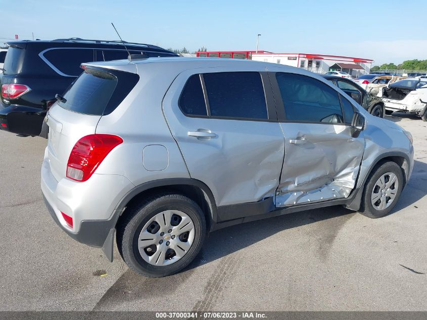 2017 CHEVROLET TRAX LS - 3GNCJKSBXHL287602