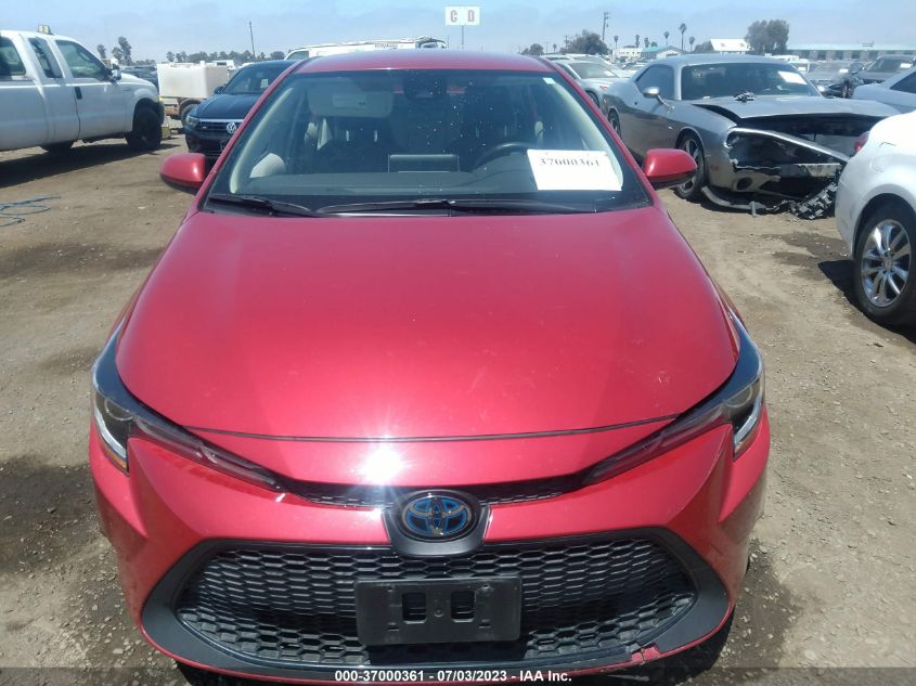 2020 TOYOTA COROLLA HYBRID LE - JTDEBRBE9LJ012174