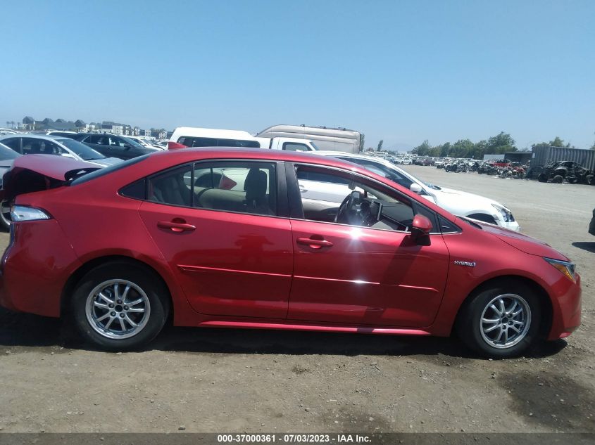 2020 TOYOTA COROLLA HYBRID LE - JTDEBRBE9LJ012174