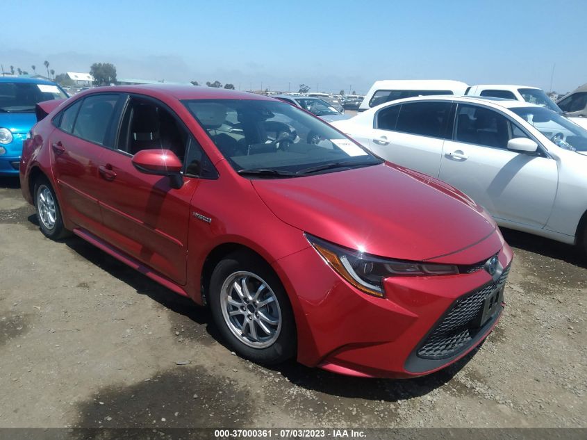 2020 TOYOTA COROLLA HYBRID LE - JTDEBRBE9LJ012174