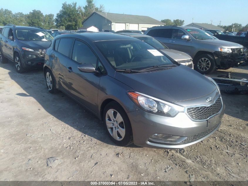 2016 KIA FORTE 5-DOOR LX - KNAFK5A87G5631358
