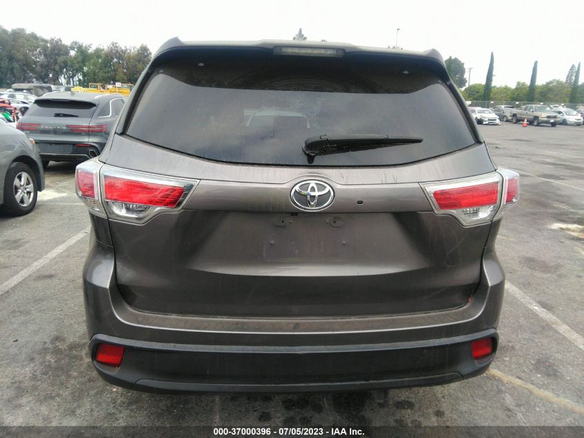 2015 TOYOTA HIGHLANDER LE - 5TDZKRFH5FS108123