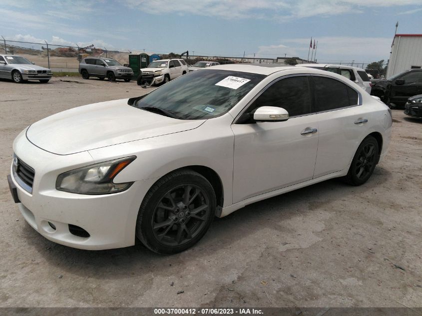 2014 NISSAN MAXIMA S/SV - 1N4AA5AP2EC912523