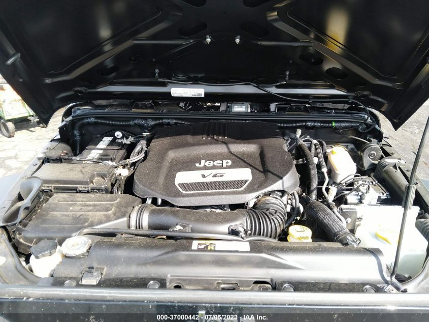 2016 JEEP WRANGLER UNLIMITED SPORT - 1C4BJWDG6GL348300