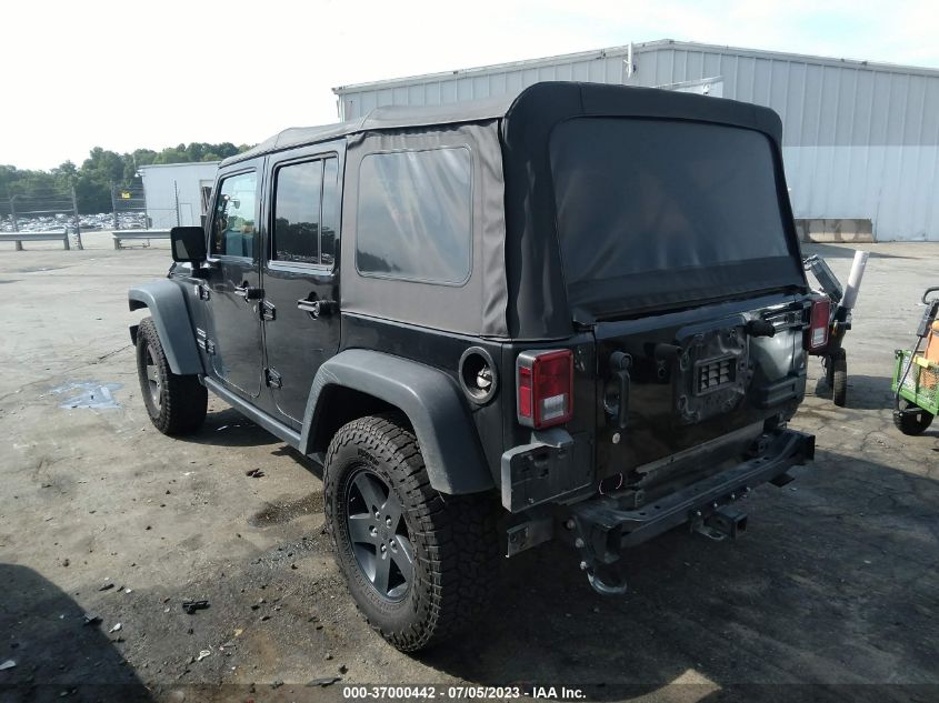 2016 JEEP WRANGLER UNLIMITED SPORT - 1C4BJWDG6GL348300
