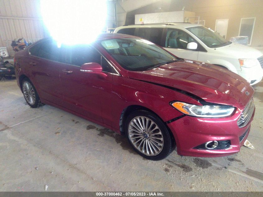 2013 FORD FUSION TITANIUM - 3FA6P0K97DR116308