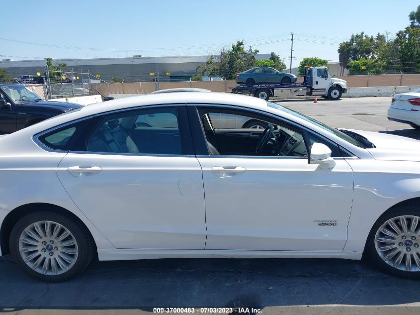 2014 FORD FUSION ENERGI SE LUXURY - 3FA6P0PUXER270106