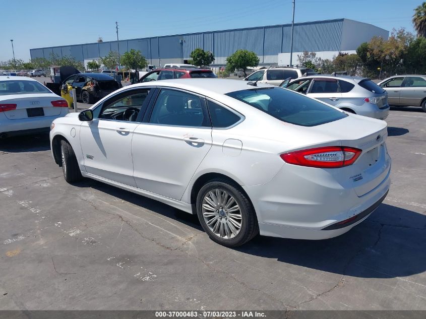 2014 FORD FUSION ENERGI SE LUXURY - 3FA6P0PUXER270106