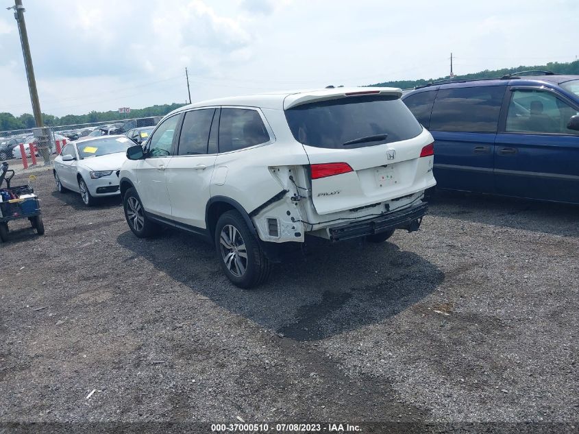 2017 HONDA PILOT EX-L - 5FNYF6H60HB022879