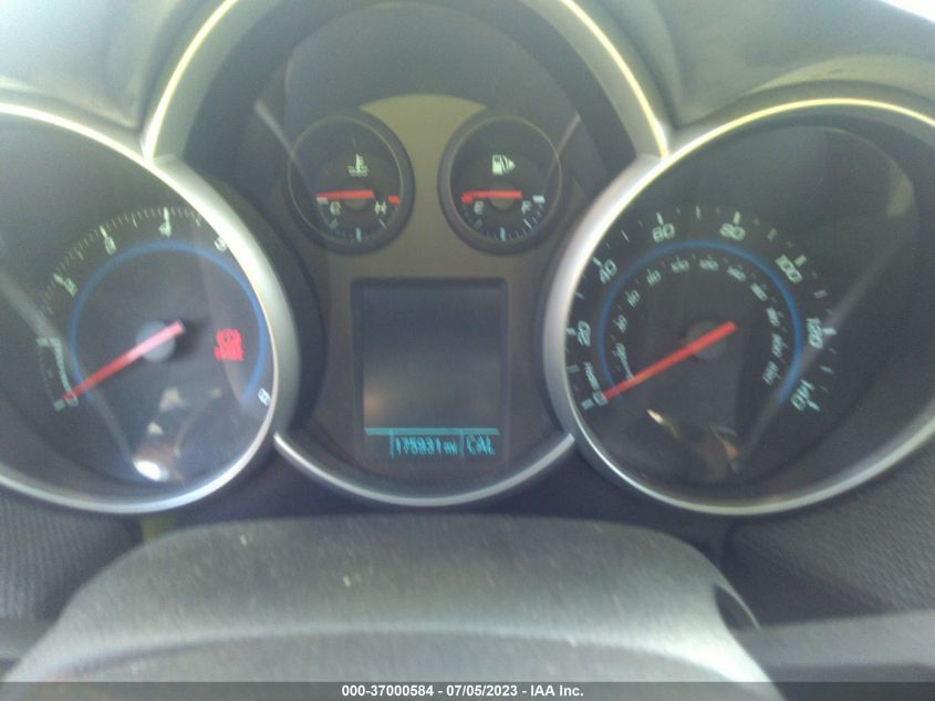 2013 CHEVROLET CRUZE 2LT - 1G1PE5SB7D7100453