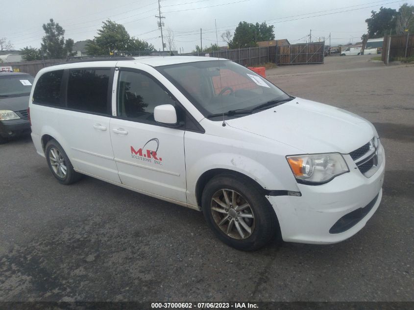 2014 DODGE GRAND CARAVAN SXT - 2C4RDGCG5ER478196