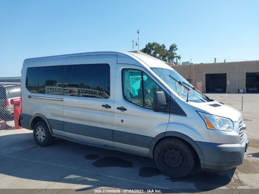 2017 FORD TRANSIT WAGON XL/XLT - 1FBAX2CM4HKA07726