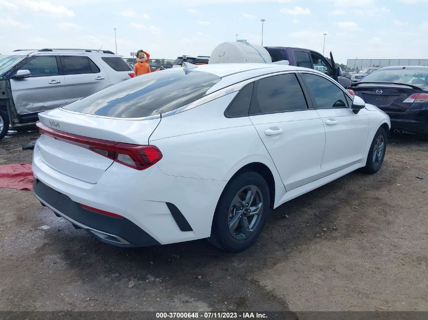 2022 KIA K5 LX - 5XXG24J25NG107762