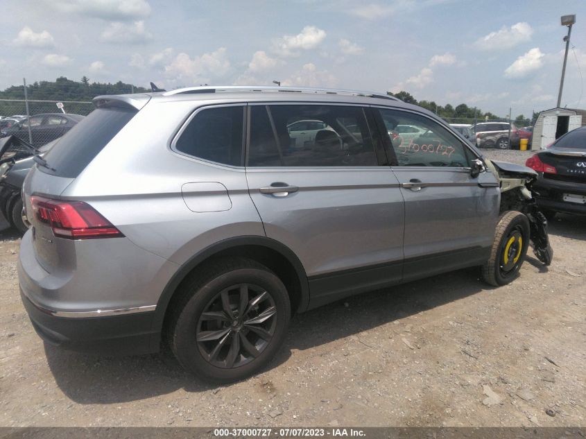 2022 VOLKSWAGEN TIGUAN SE - 3VV2B7AX0NM097052