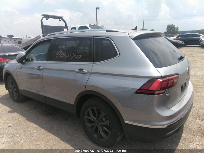 2022 VOLKSWAGEN TIGUAN SE - 3VV2B7AX0NM097052