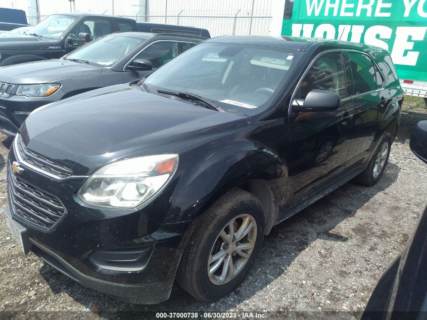 2017 CHEVROLET EQUINOX LS - 2GNFLEEK7H6312495