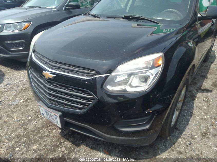 2017 CHEVROLET EQUINOX LS - 2GNFLEEK7H6312495