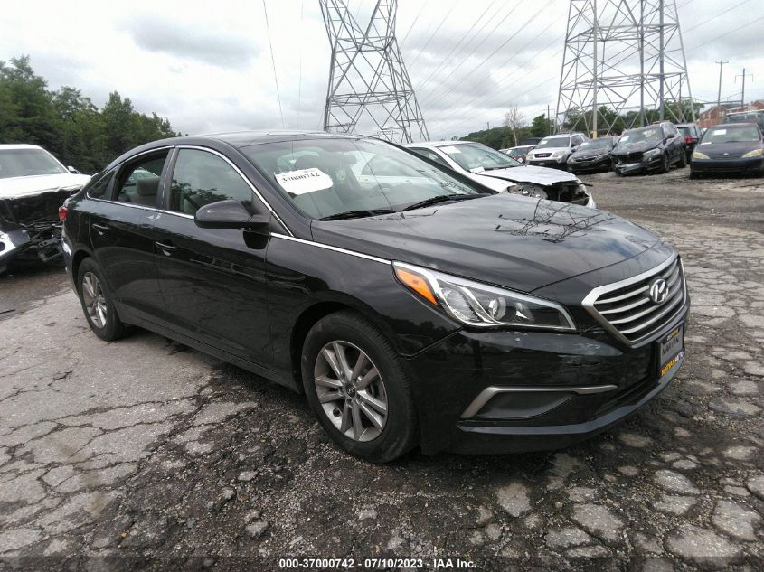 2017 HYUNDAI SONATA 2.4L - 5NPE24AF7HH529566