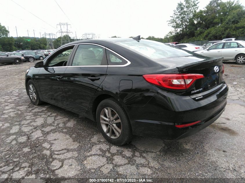 2017 HYUNDAI SONATA 2.4L - 5NPE24AF7HH529566